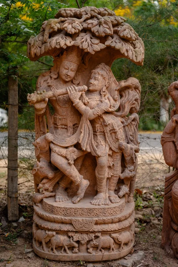 Stone Ganesh Carving